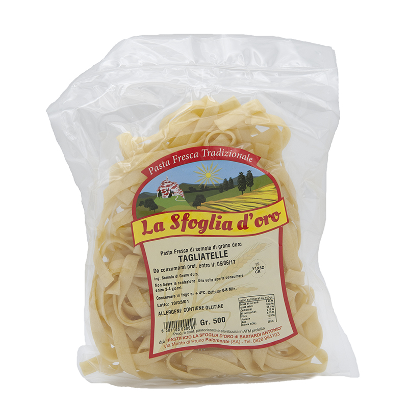 Tagliatelle La sfoglia d'oro Gusto Sele